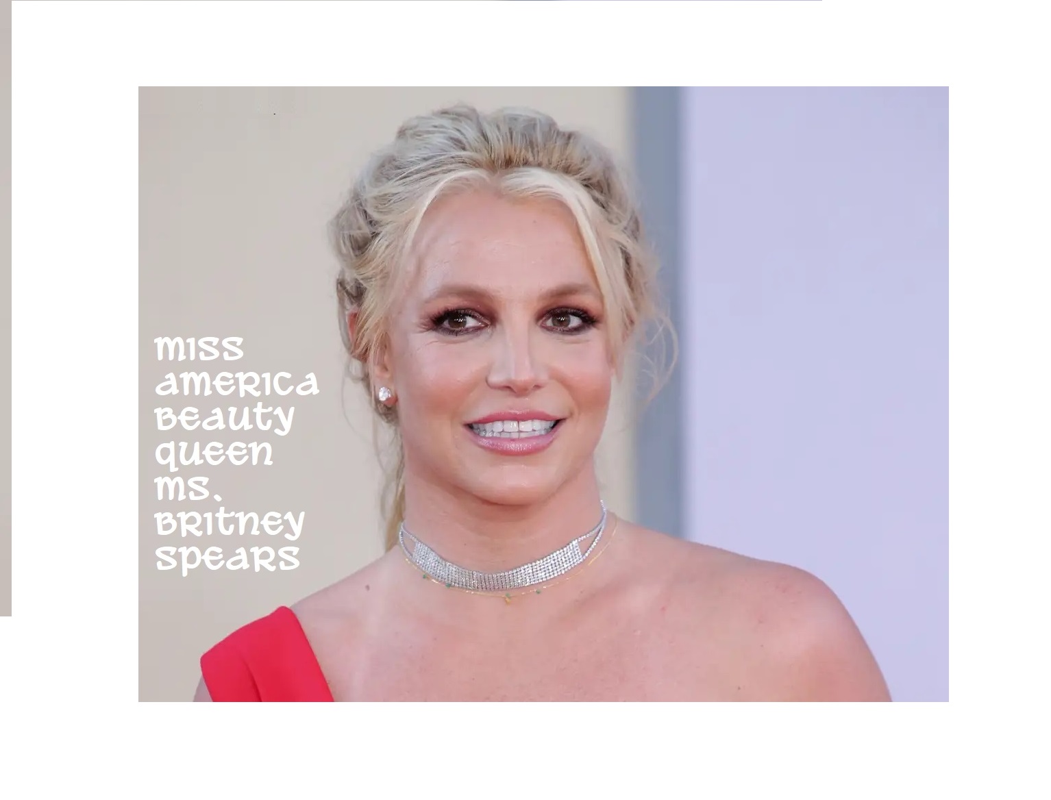 Top of our site at 10mostbeautifulwomen.com - dear Ms. Britney spears!!