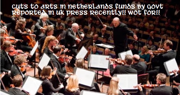 dutch orchestra cuts threatened by rutte